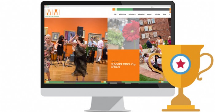 Web Solutions Wins Web Design Award for Mattatuck Museum Website