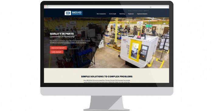 Novo Precision Gets a Fresh Start with New Website