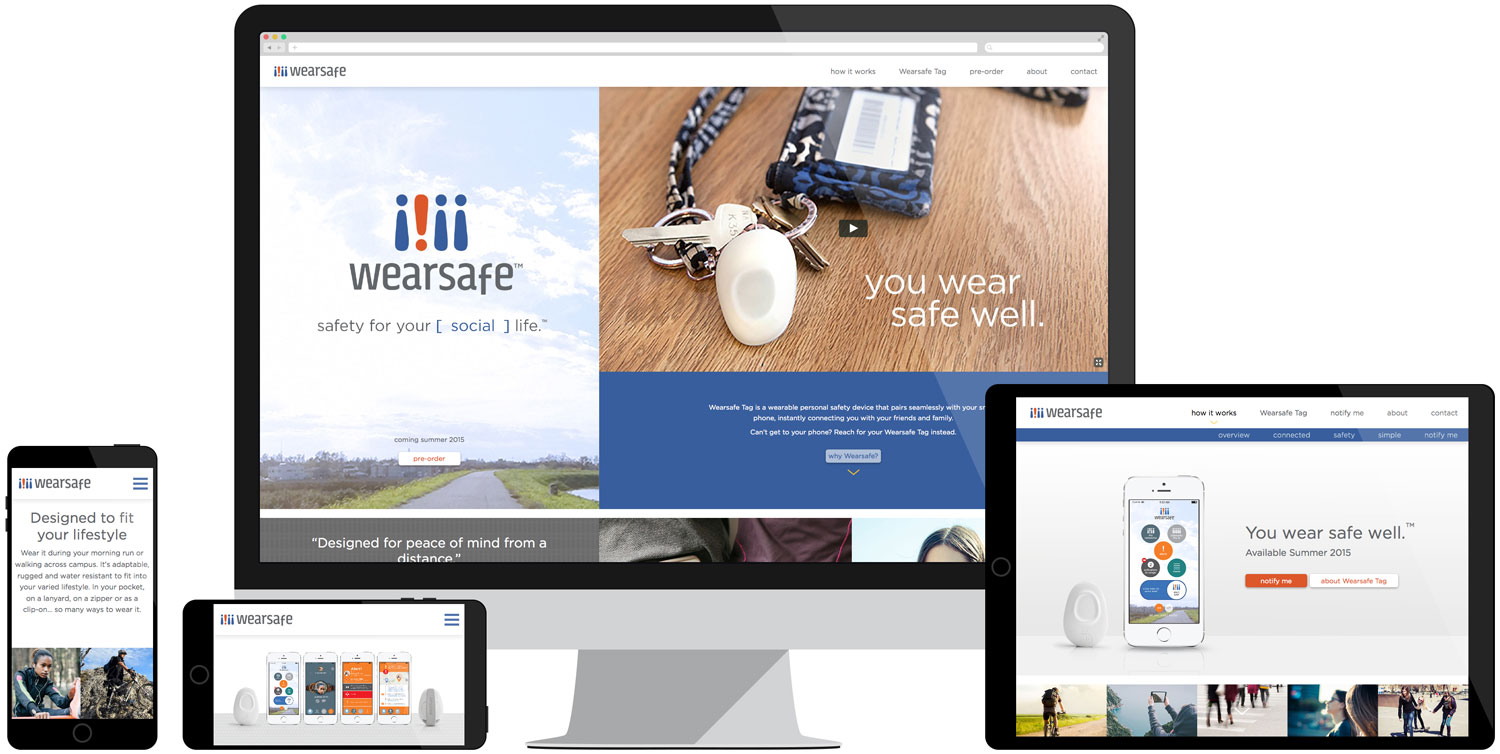 Wearsafe Website Development