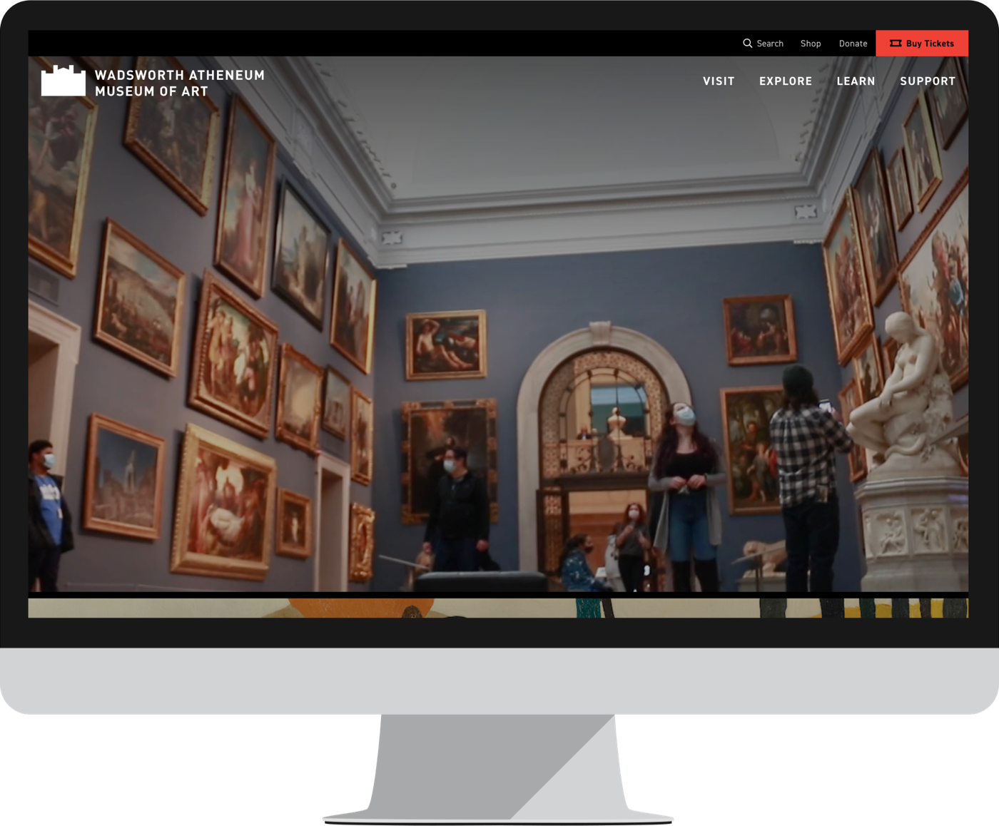 Wadsworth Atheneum Museum of Art Website